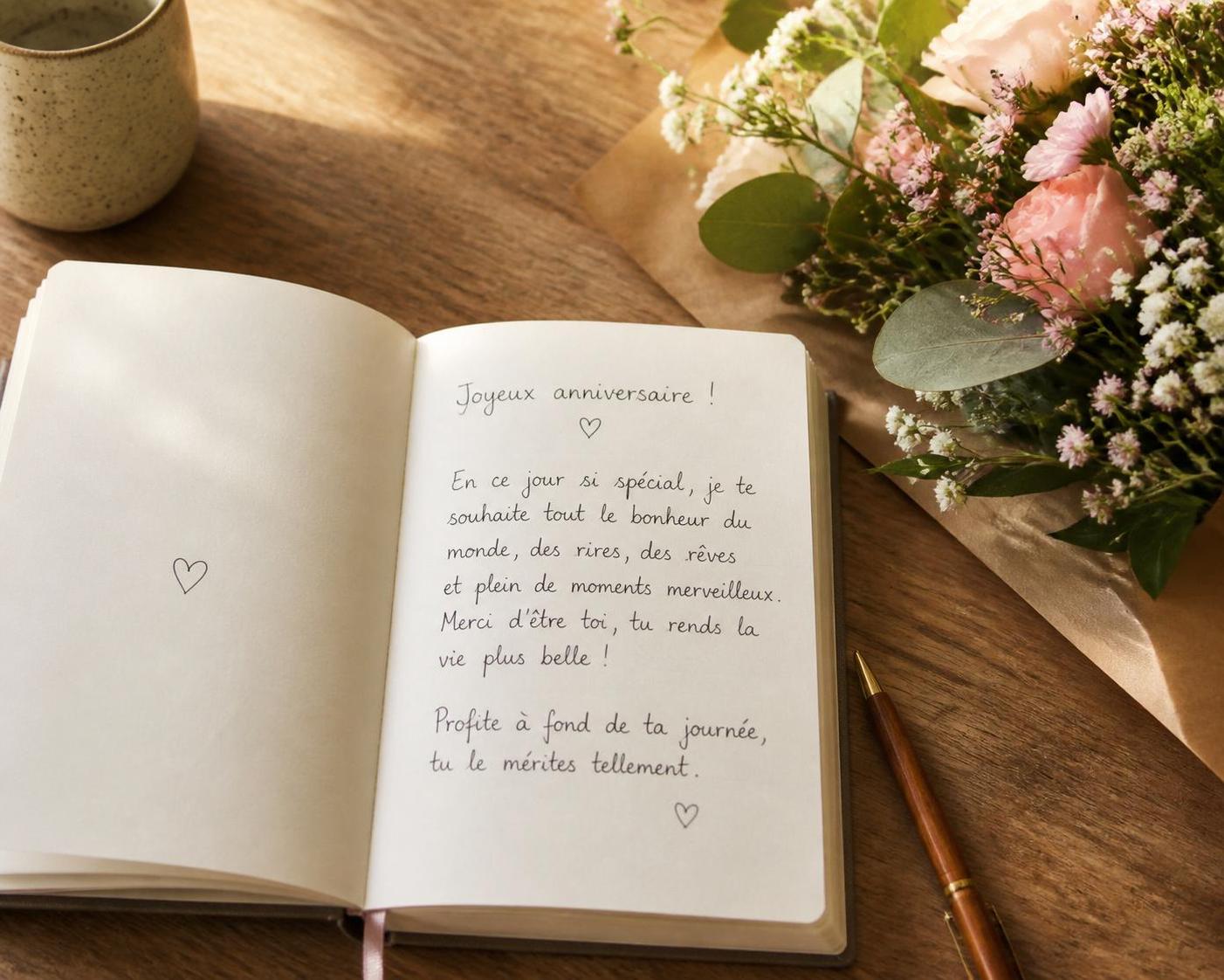 découvrez comment rédiger un message d'anniversaire émouvant et passionné pour toucher le cœur de votre amour et rendre cette journée inoubliable.