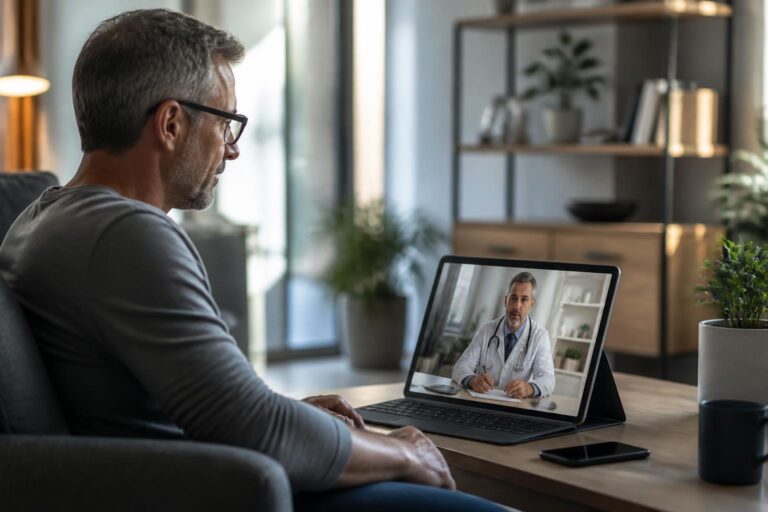 découvrez comment la télémédecine offre des solutions efficaces pour diagnostiquer et traiter les troubles érectiles à distance, en toute confidentialité et simplicité.