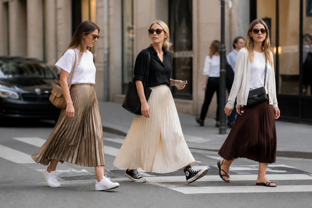 découvrez des astuces stylées pour porter la jupe longue plissée au quotidien avec élégance et confort. conseils mode faciles à adopter pour un look tendance et féminin.