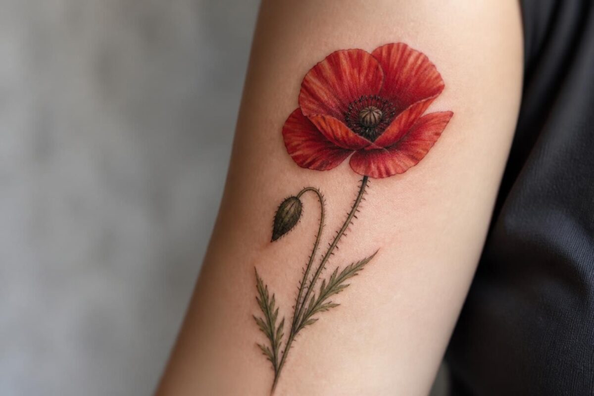 découvrez la symbolique profonde du tatouage coquelicot, ses significations et les histoires fascinantes qui entourent ce motif floral délicat et chargé d'émotions.
