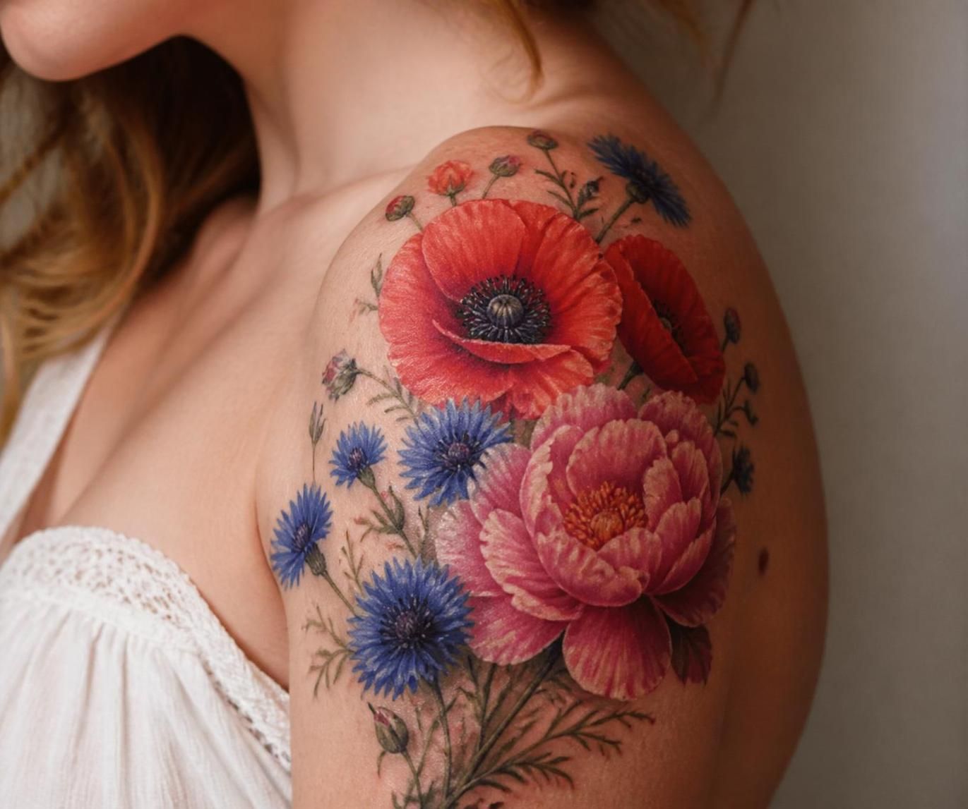 découvrez la symbolique profonde du tatouage coquelicot, ses significations et les histoires fascinantes derrière ce motif floral chargé d'émotion et de mémoire.