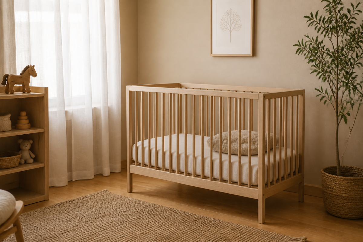 Chambre d'enfant sans perturbateurs : le guide des matériaux sains
