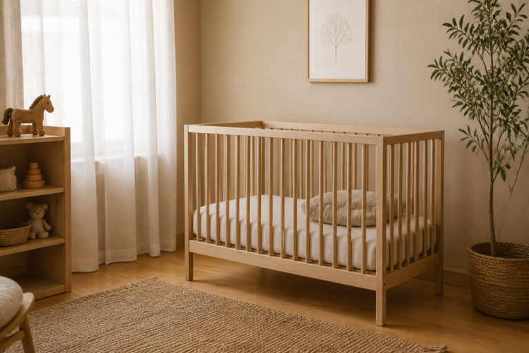 Chambre d'enfant sans perturbateurs : le guide des matériaux sains