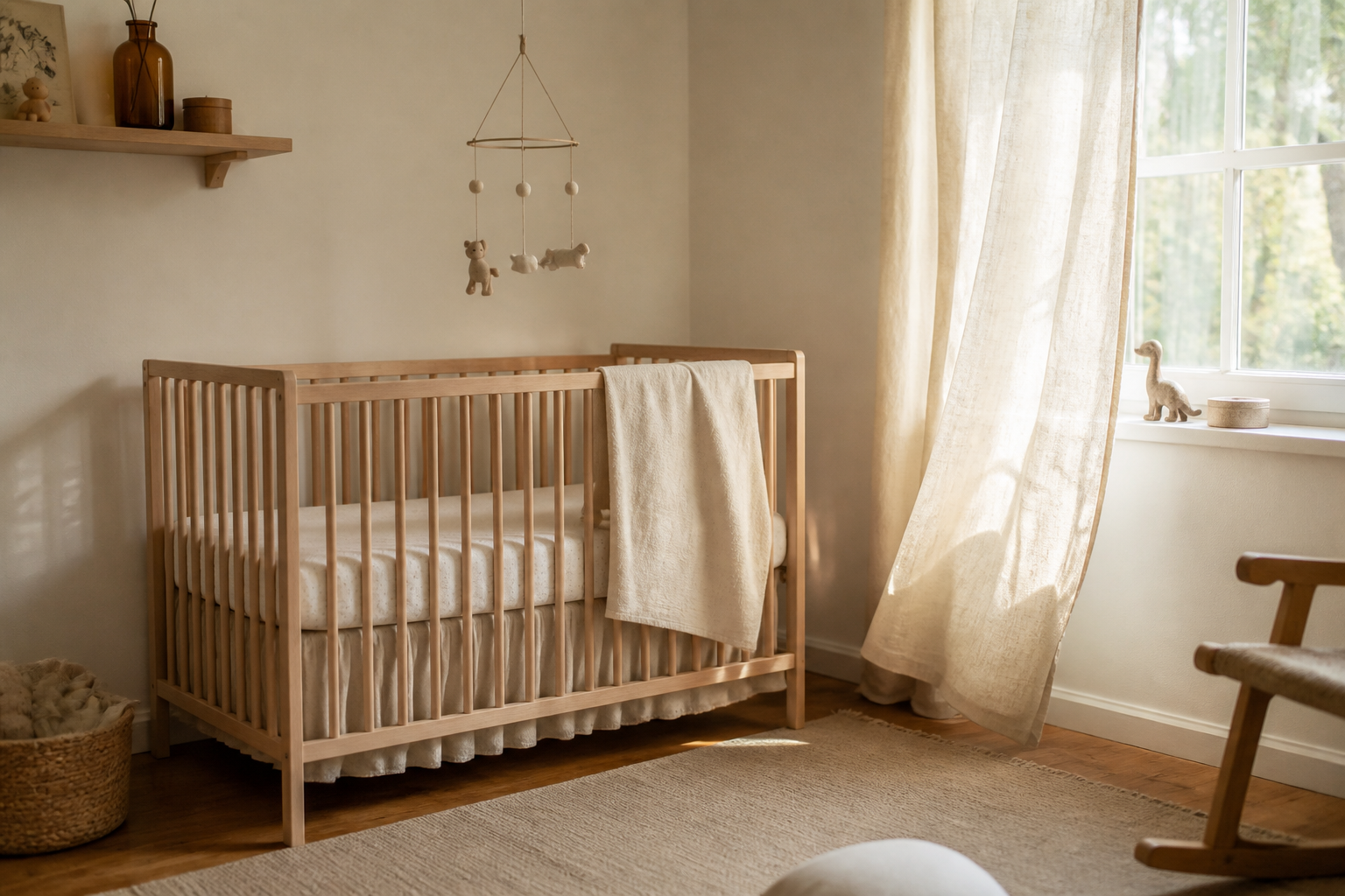 Chambre d'enfant sans perturbateurs : le guide des matériaux sains