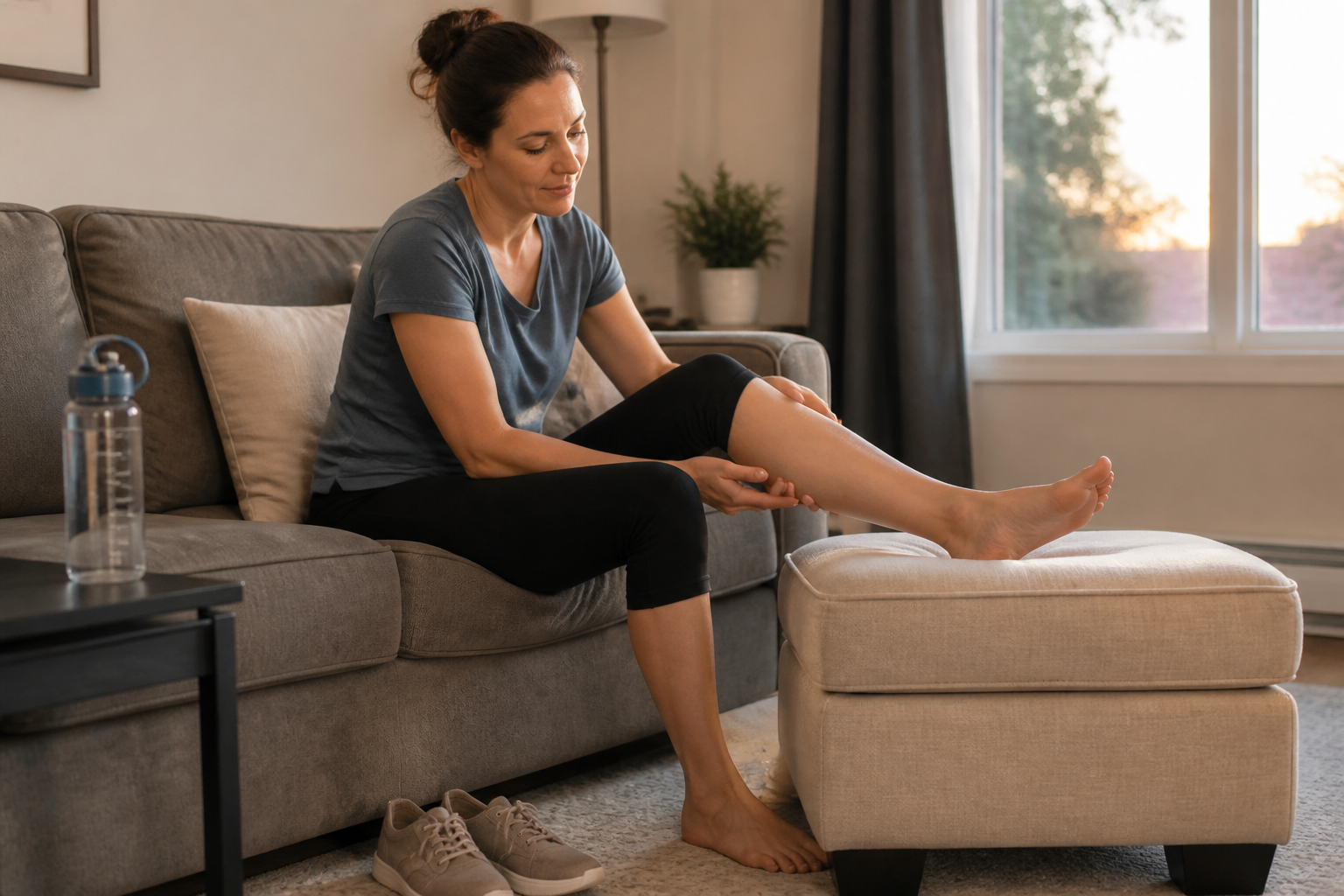 Jambes lourdes après la marche : les bons réflexes à adopter