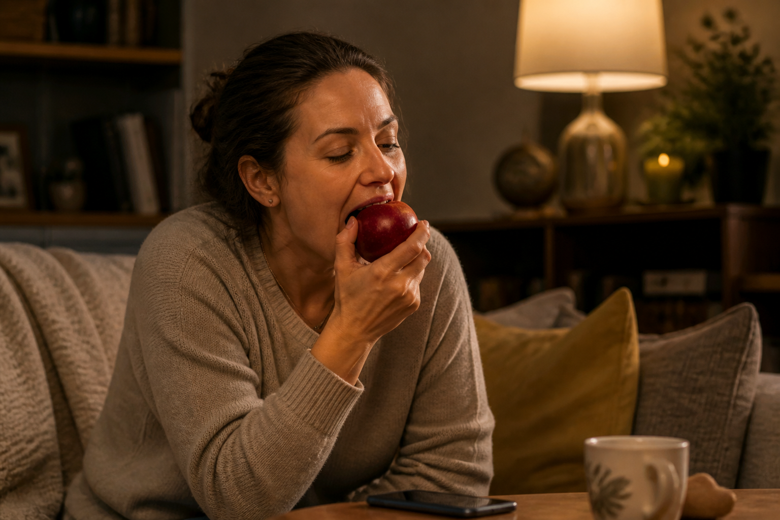 Manger une pomme le soir aide-t-il vraiment à maigrir ?