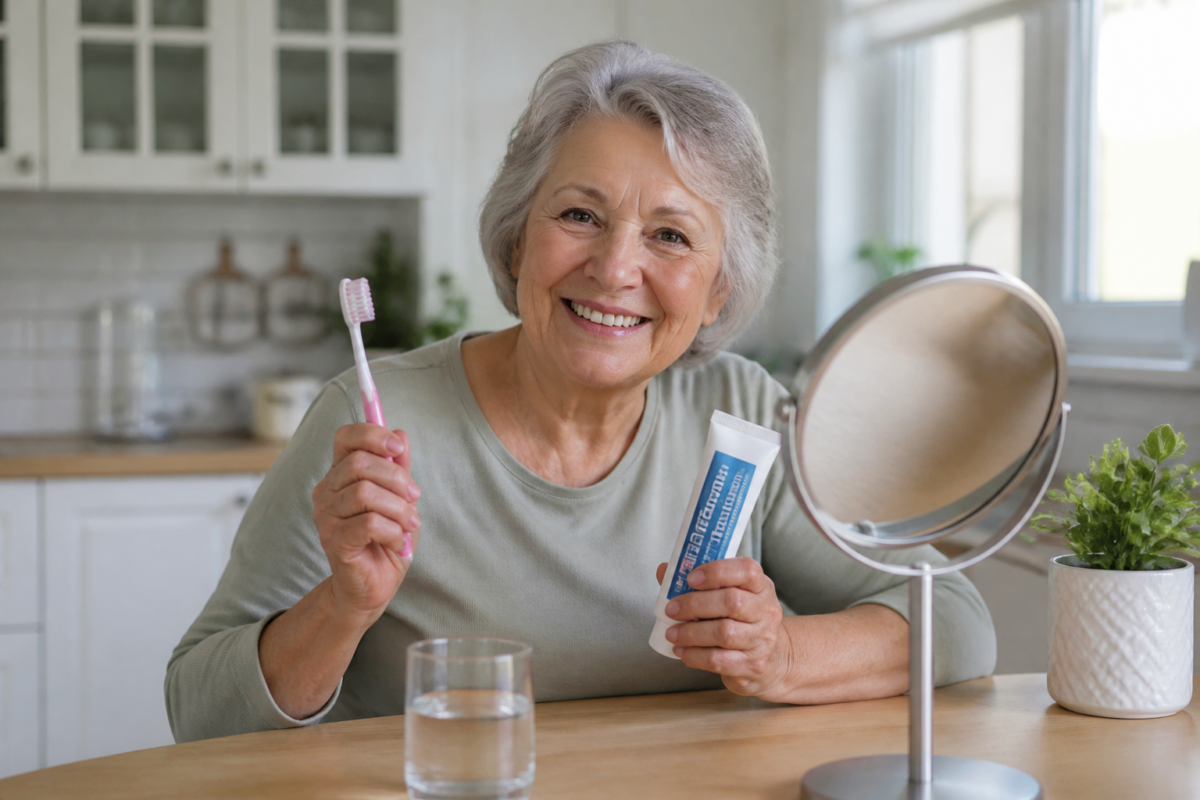 Santé dentaire après 60 ans : les gestes qui préservent votre sourire