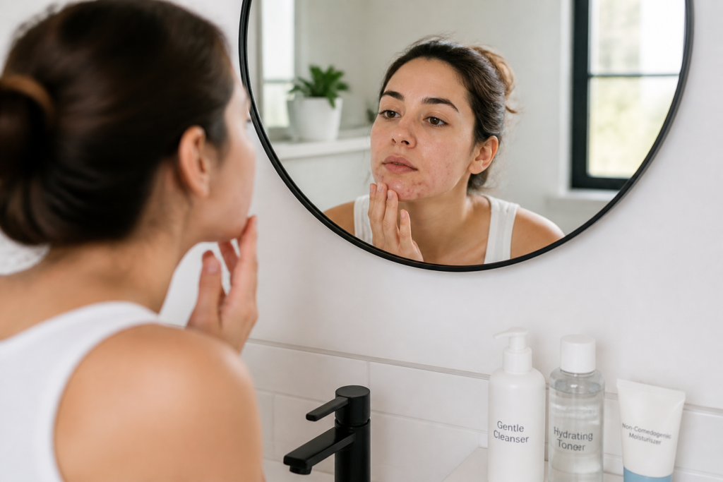 Acné hormonale adulte : comment la reconnaître et adapter sa routine ?
