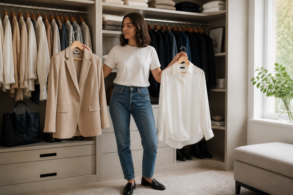 Capsule wardrobe femme : les indispensables pour un dressing vraiment utile