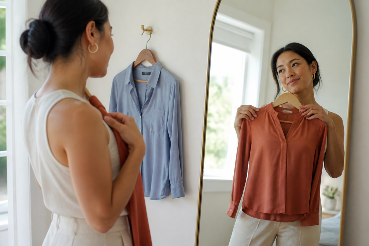 Couleurs de vêtements : comment savoir celles qui illuminent le visage ?