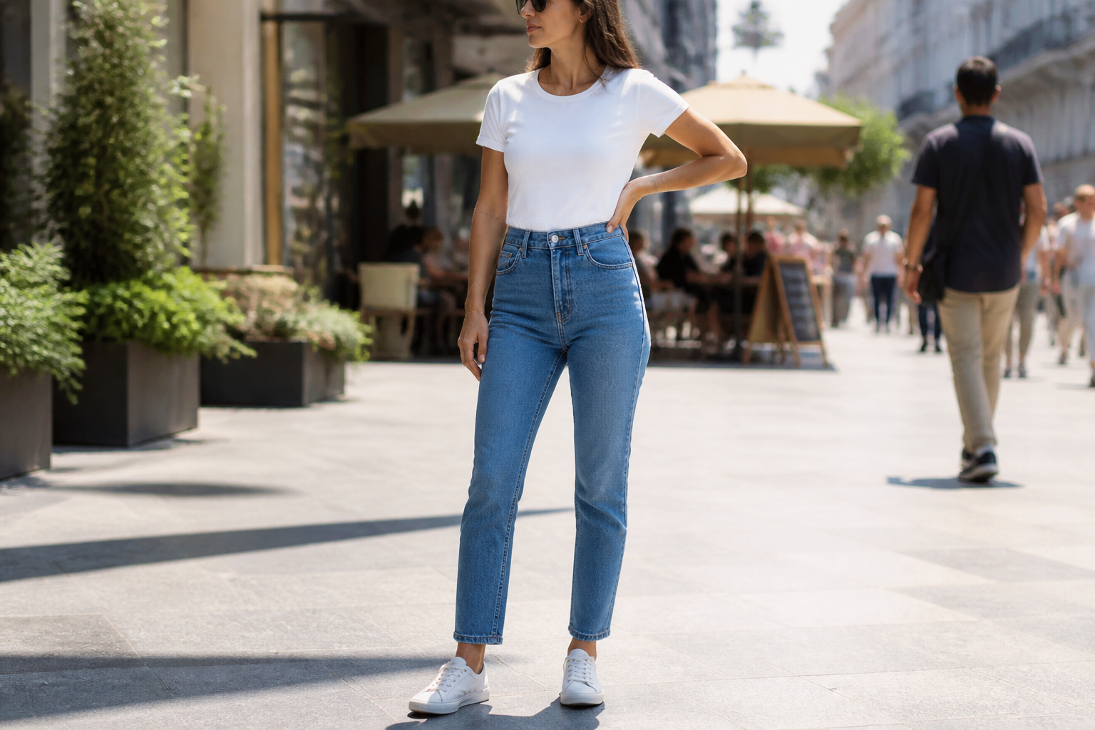 Jean droit femme : comment le porter sans casser la silhouette ?
