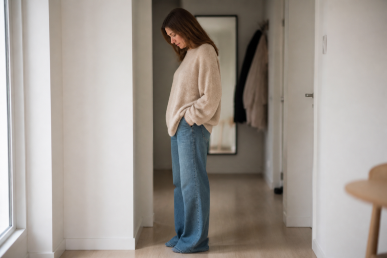 Jean taille haute femme : les erreurs qui tassent la silhouette