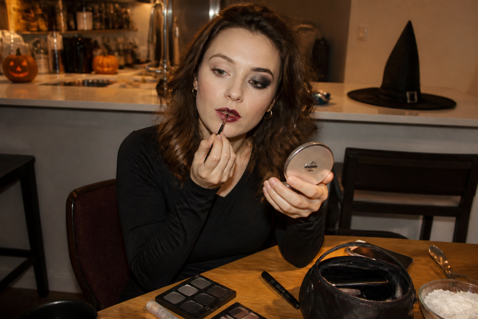 Maquillage Halloween facile : 10 idées rapides sans matériel pro