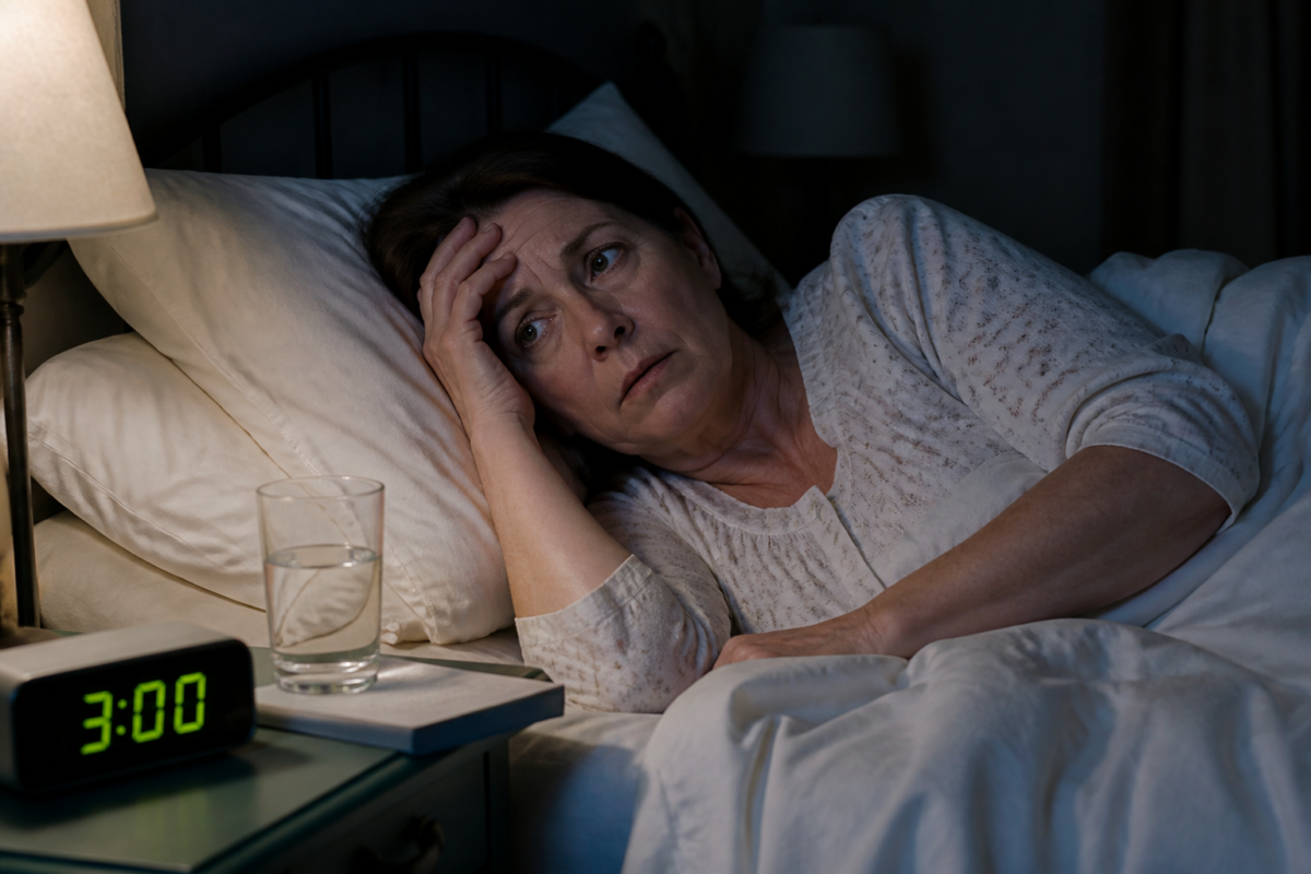 Ménopause et sommeil : pourquoi les nuits deviennent plus compliquées ?