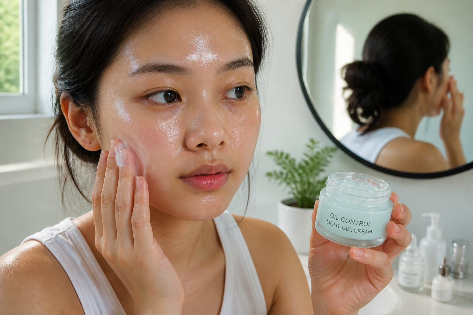 Peau grasse : comment choisir une crème hydratante qui ne brille pas ?