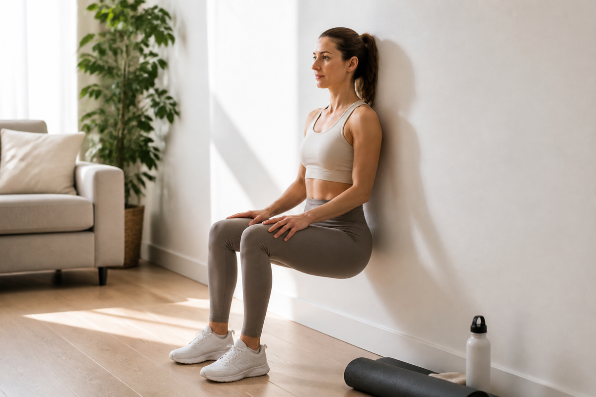 Pilates au mur : quels exercices simples pour débuter à la maison ?
