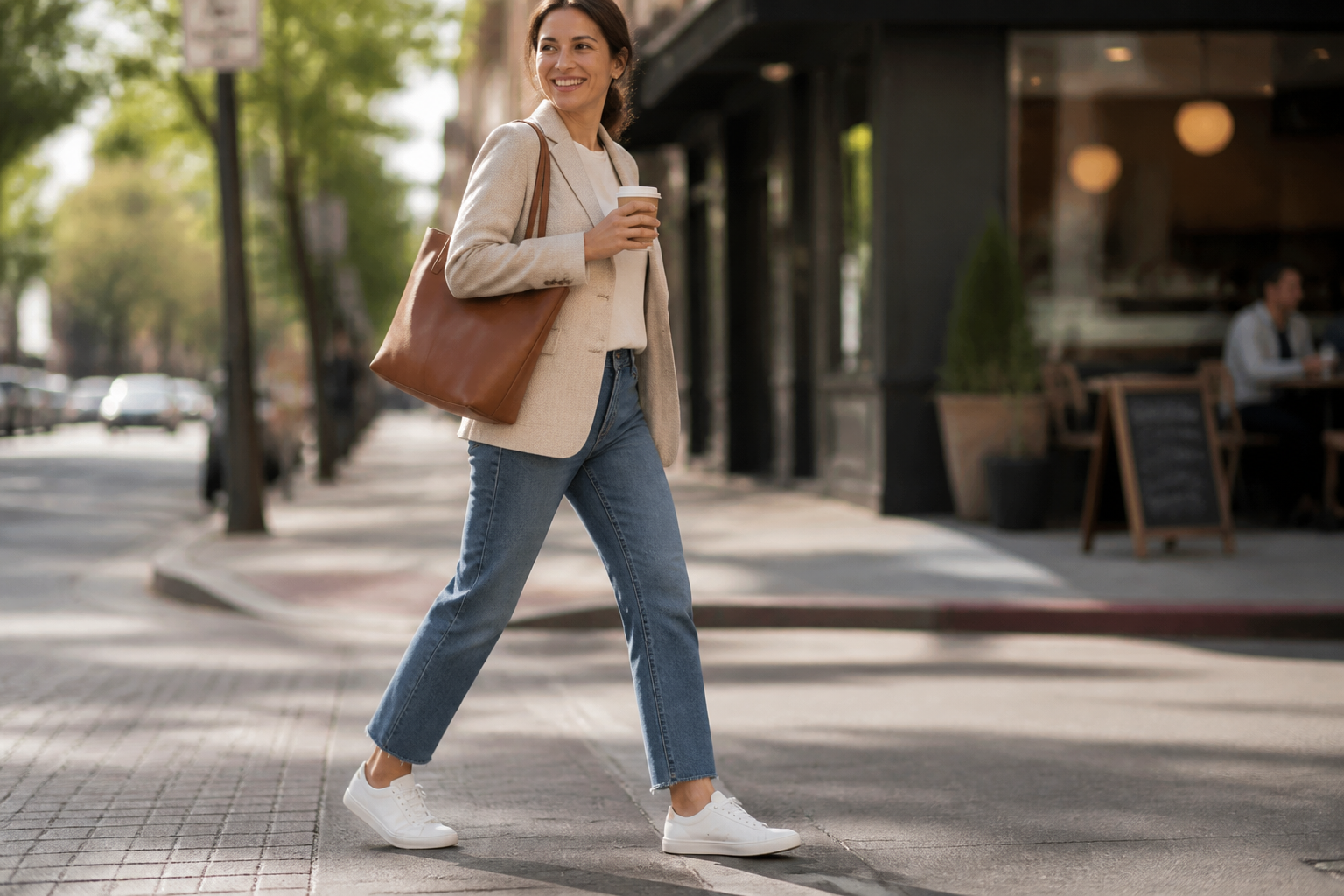 Sneakers tendance femme : les modèles faciles à porter après 40 ans