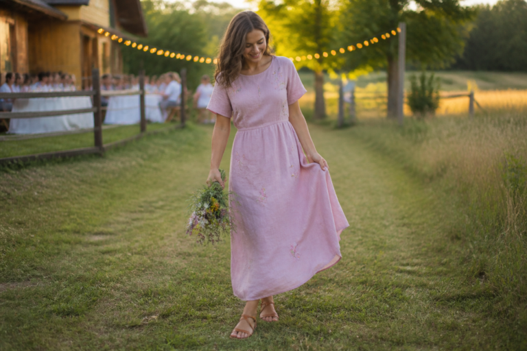 Tenue de mariage champêtre femme : comment rester chic et confortable