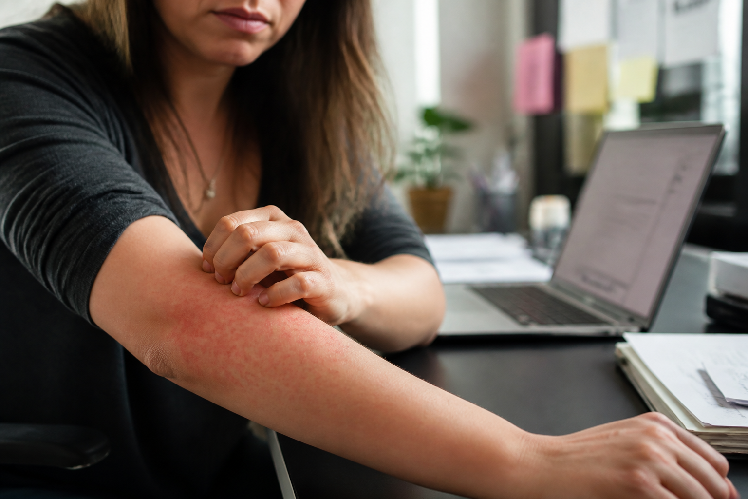 Urticaire de stress : reconnaître les signes et savoir quand consulter
